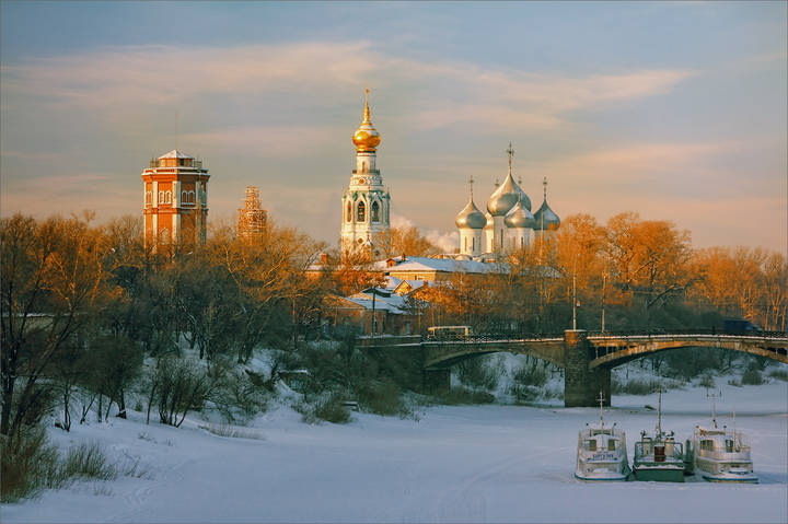 Вологда, январским утром...