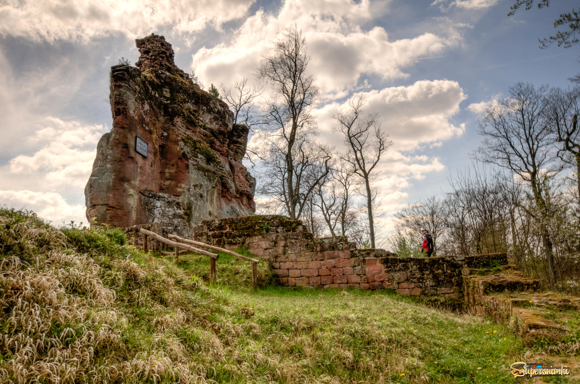 Развалины крепости "Beilstein"