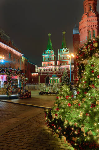 Москва новогодняя