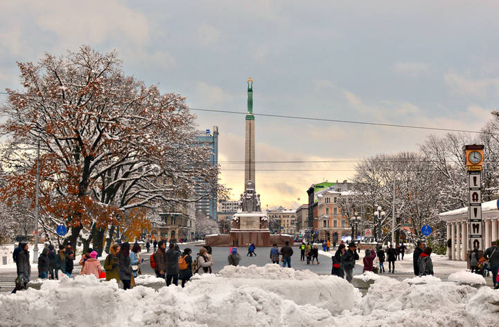 город Рига Латвия