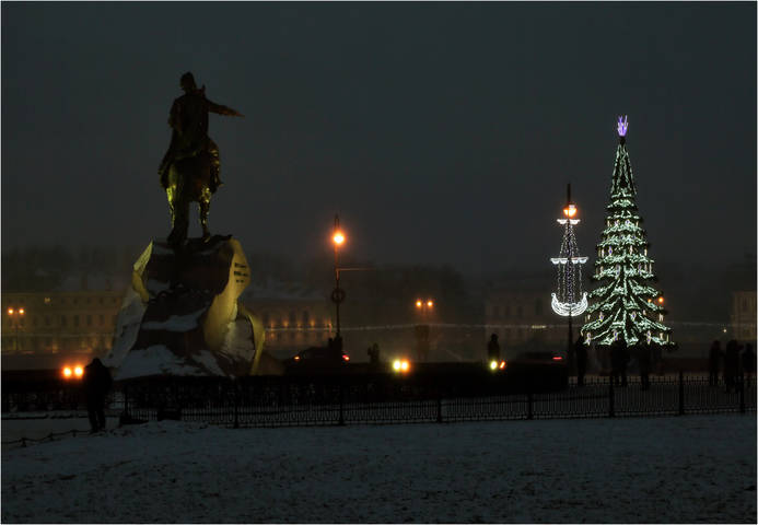 Новогодний Питер