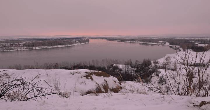 Заря на Енисее