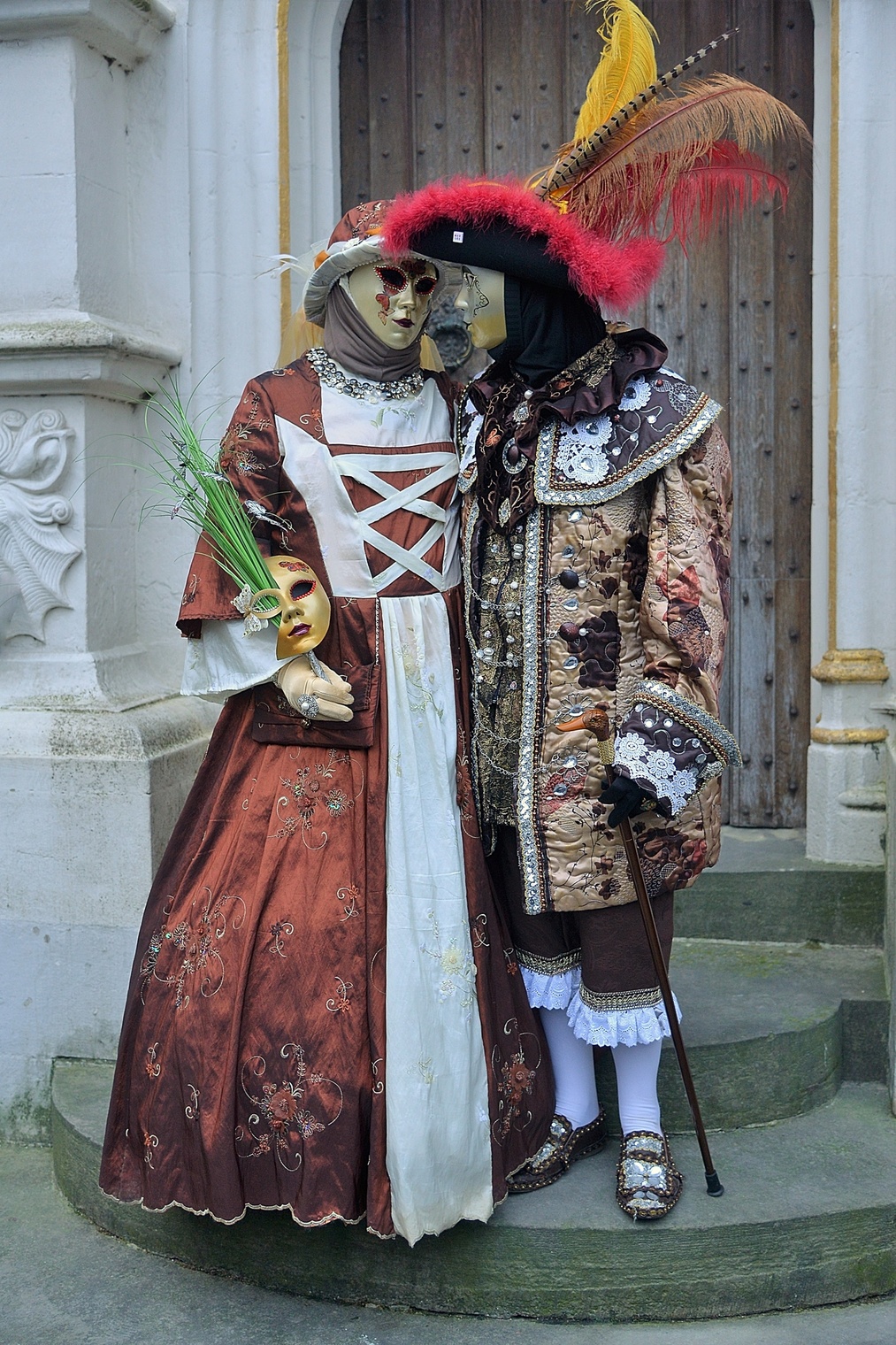 The costumes of Venice.