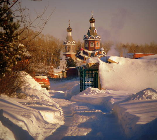 Дорога к храму !