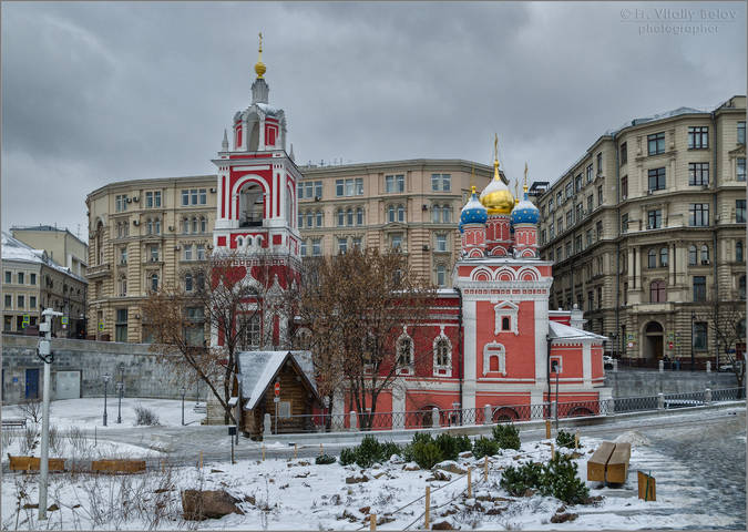 Храм Георгия Победоносца на Варварке. После реставрации