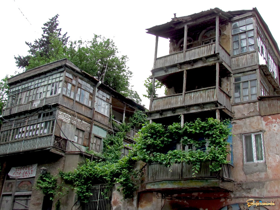 Район Тбилиси - Верийские подъемы.