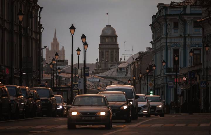 В отблесках заката