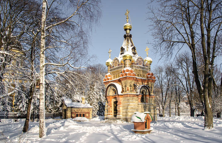 В зимнем парке