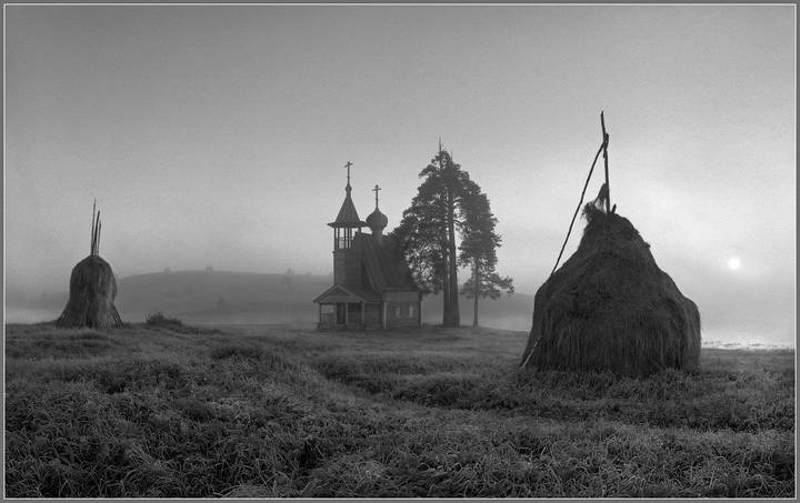 Утро в Глазове. Кенозеро.