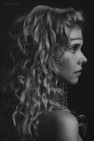 Портрет в профиль. Portrait in profile.