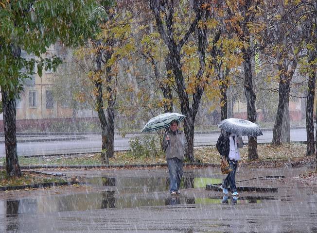 Снег в сентябре