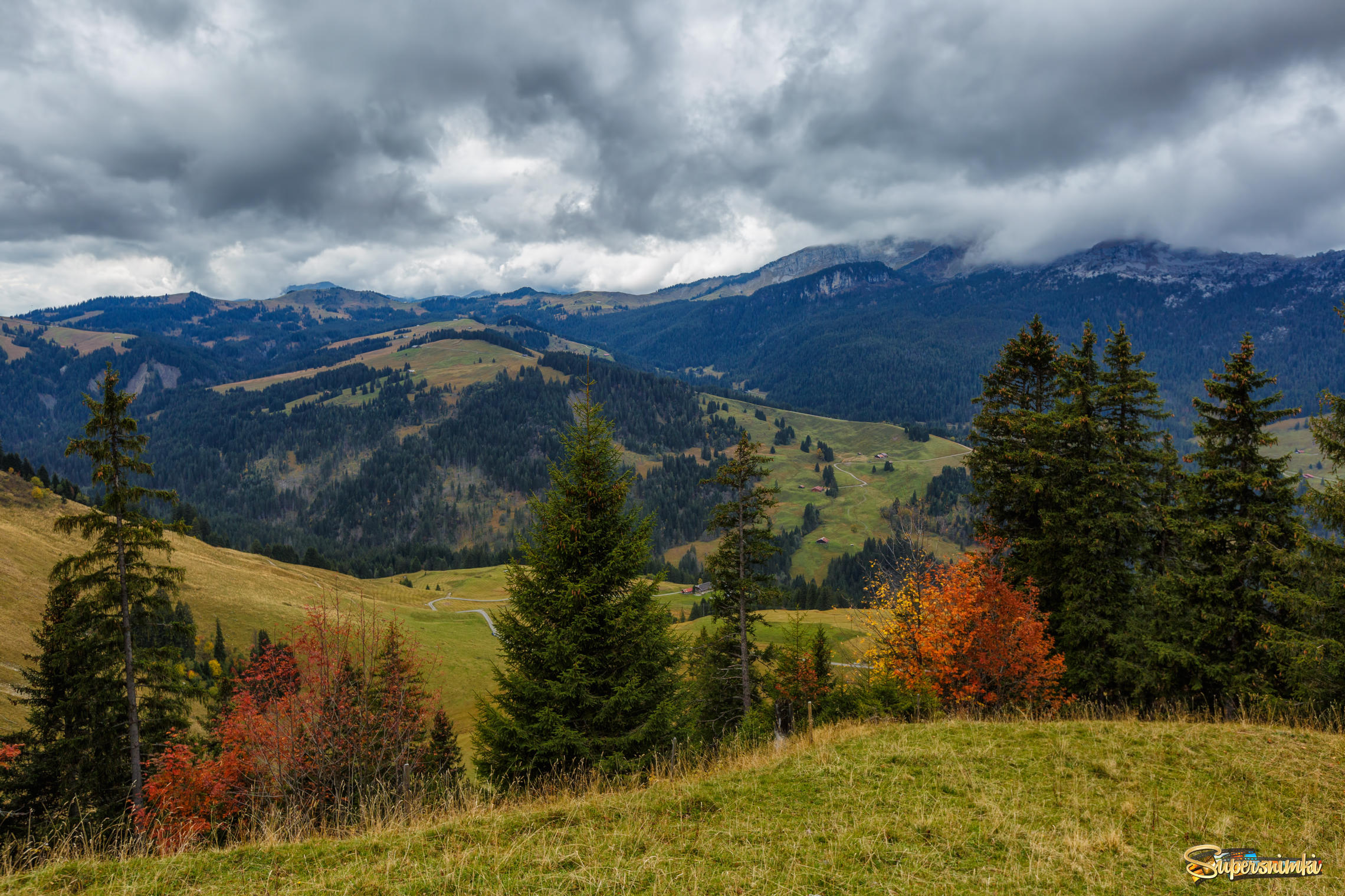 Осень в Альпах. Октябрь