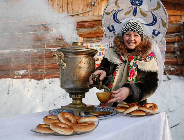 Масленица в уездном гордке