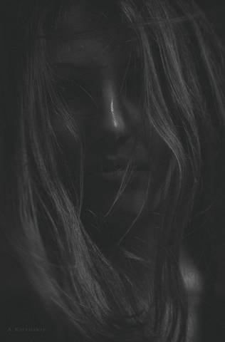 Portrait. Astronomical night. Астрономическая ночь.