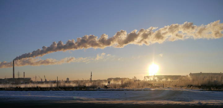 Город-паровоз( - 30С)