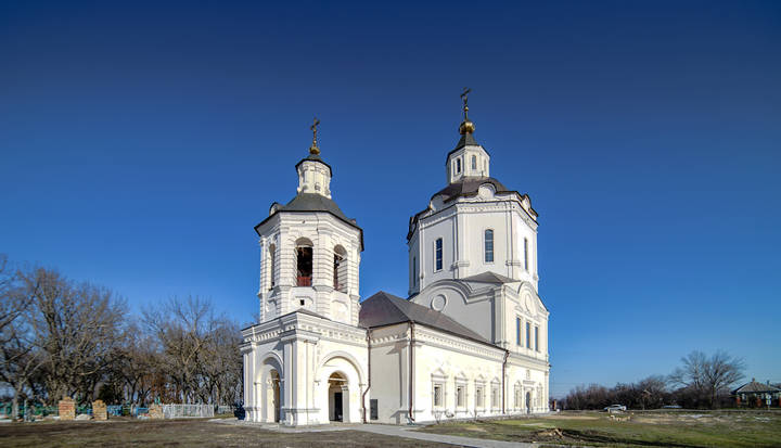 Старочеркасская. Церковь Спаса Преображения.