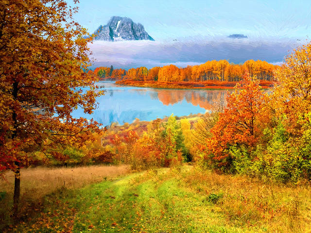 осенний пейзаж