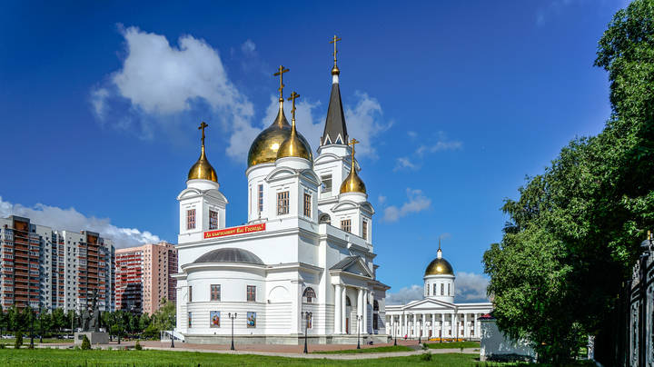 Самара. Собор Кирилла и Мефодия на Барбошиной поляне.