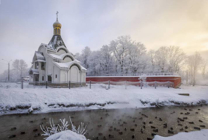 Мороз в Автово