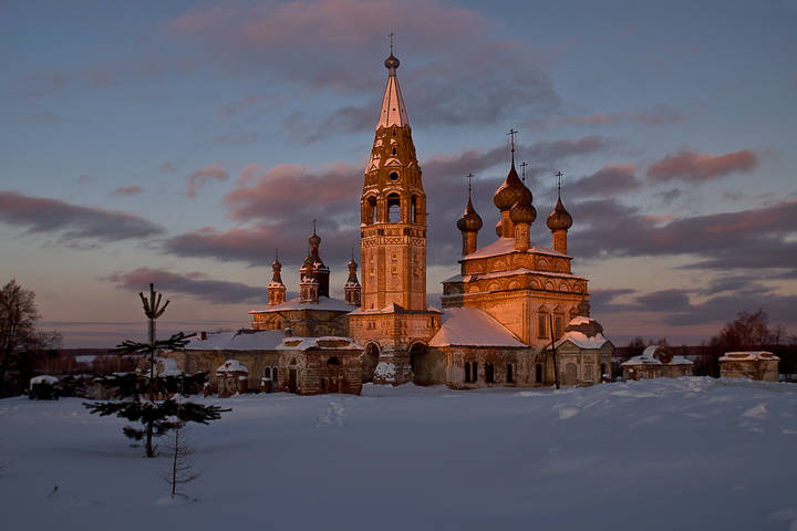 Закатный цвет в Парском
