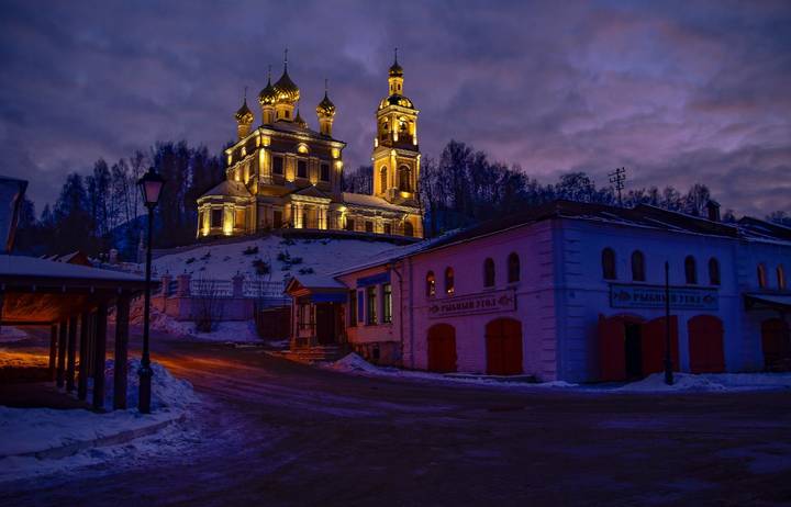 Вечерний Плес .