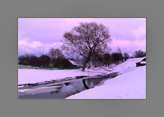 Весенний вечер..