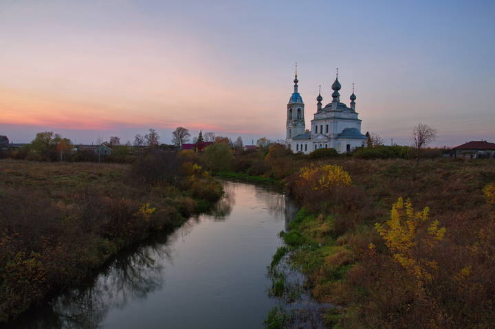 В тиши заката