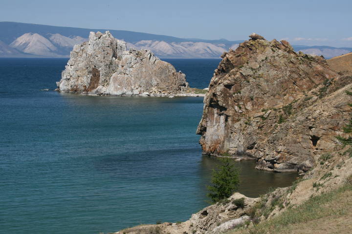 У скалы Шаманка