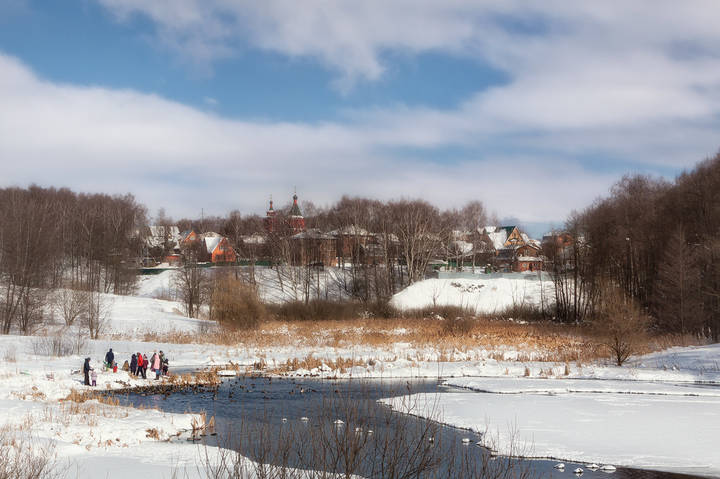 Март в Подмосковье