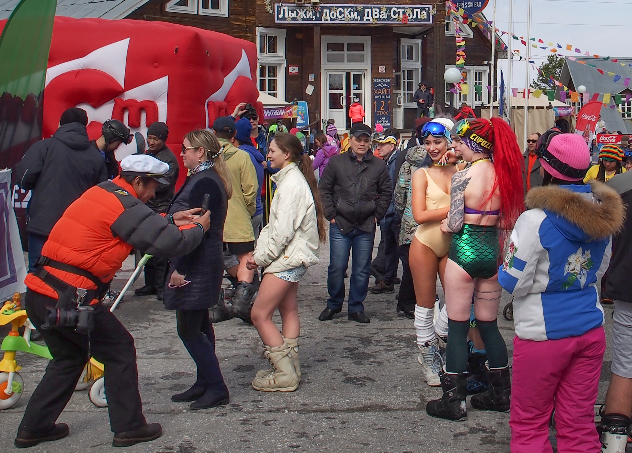 Закрытие горнолыжного сезона в Байкальске 