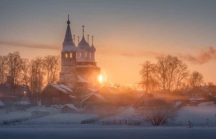 Деревенское утро
