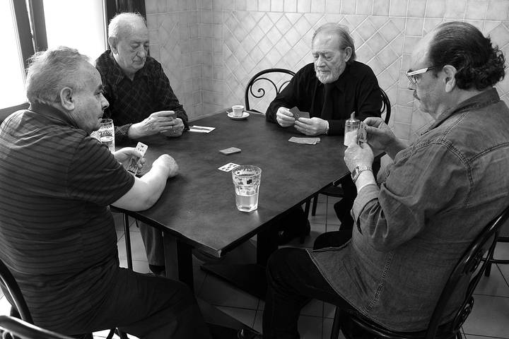 Italiën cart players.