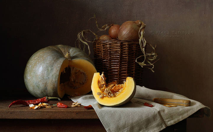 Кусок тыквы