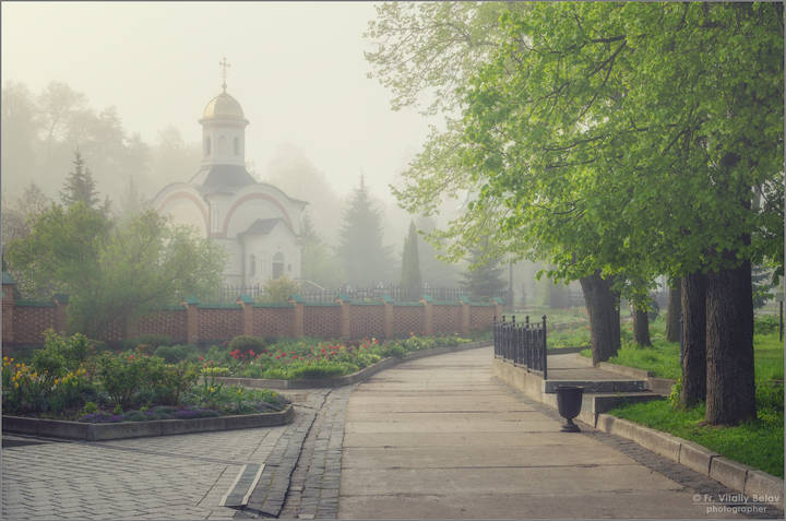 Ранее утро в Оптиной