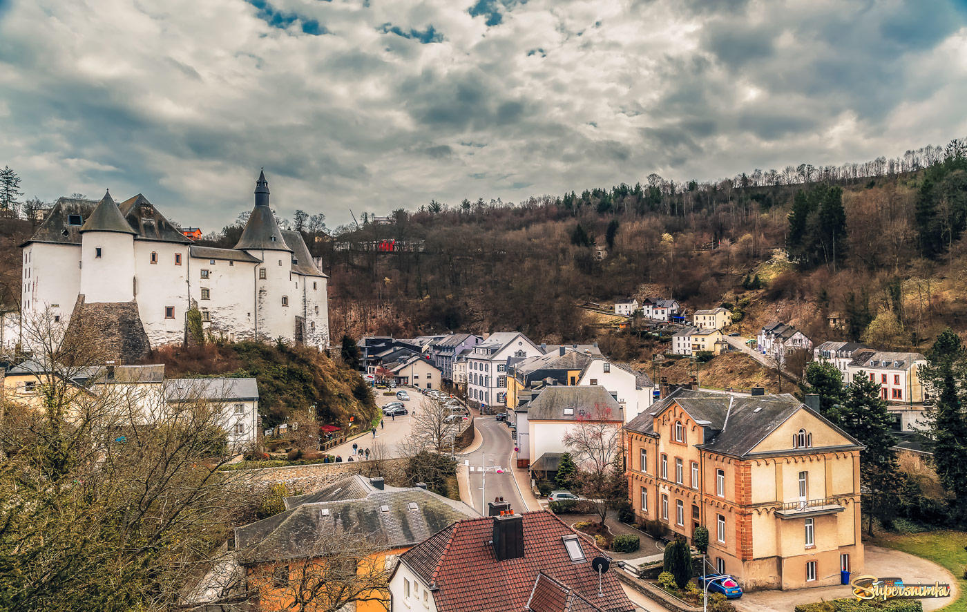 Город и замок Клерво,Люксембург!