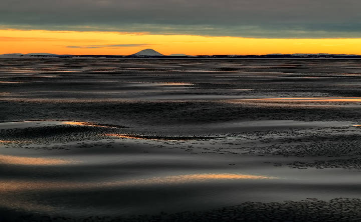 рассвет, берег, море..