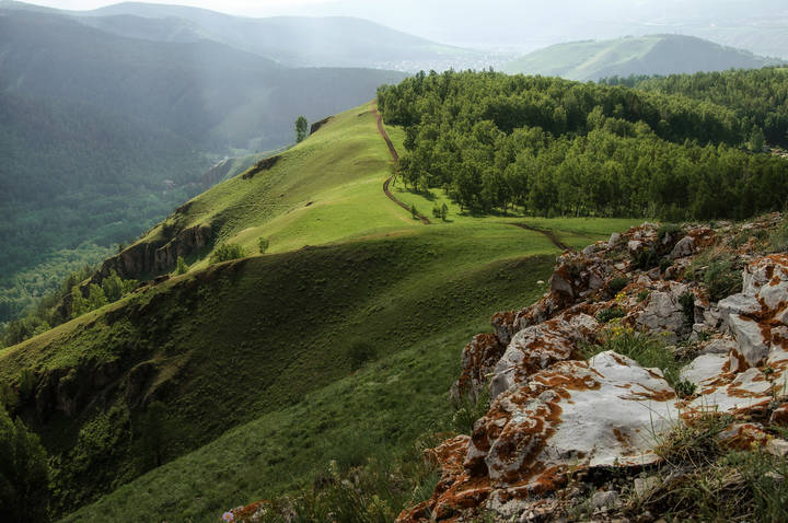 Вечерняя прогулка.