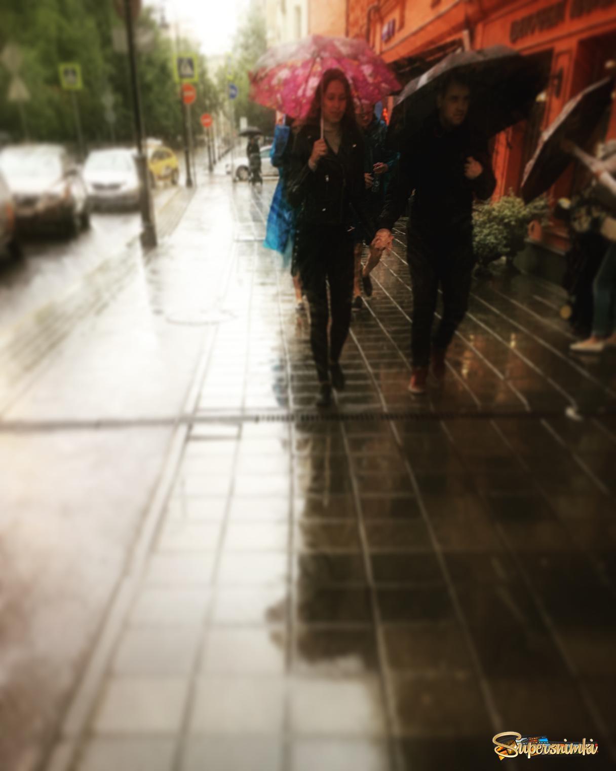 Дождь в Москве... Малая Бронная... (2)