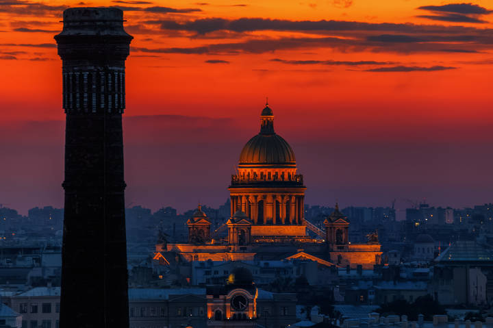 Про небесную линию Питера