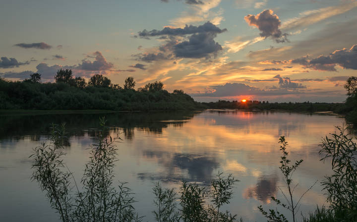 На рассвете