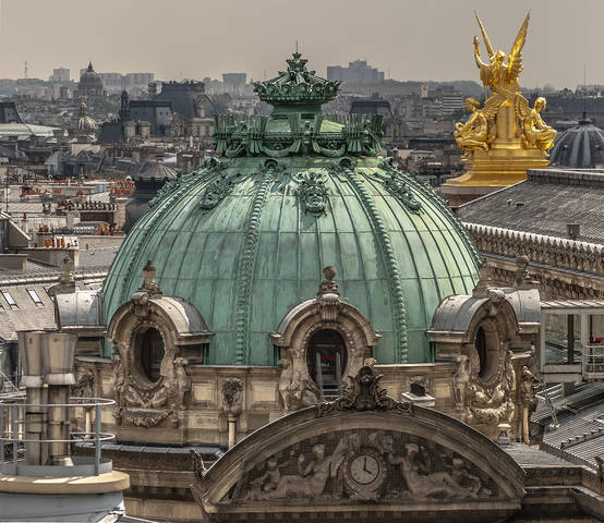Крыши Парижа.