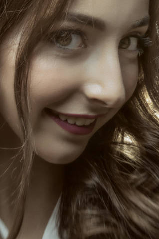 Portrait. Photo model. A. Krivitsky's Photographic Theater.