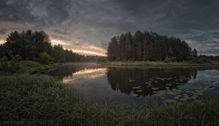 середина лета...