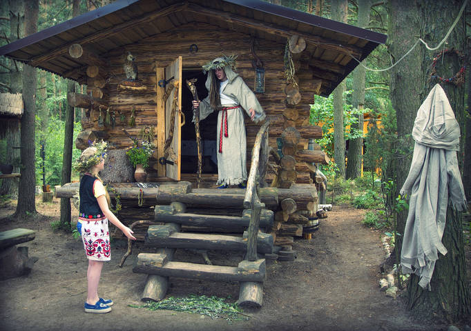 В избушке травника...