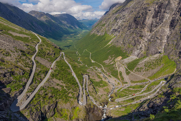 Trollstigen. Лестница троллей