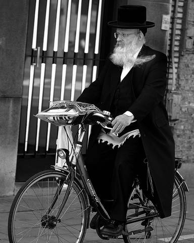 The cyclist.