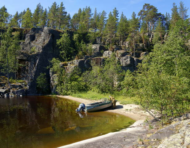 дикий пляж