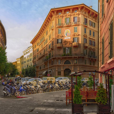 Рим. Via della Fornaci.