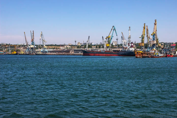 Бердянск с моря