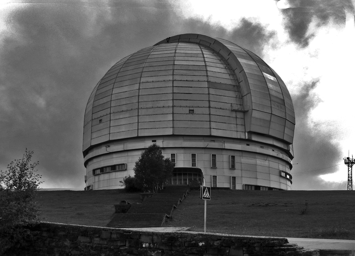 Обсерватория на Кавказе, в Карачаево-Черкесской республике.